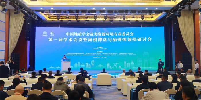 中国地质学会盐类资源环境专业委员会第一届学术会议暨海相钾盐与油钾锂兼探研讨会在我市举行